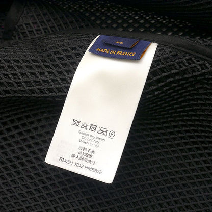 Louis Vuitton Gradient Monogram Mesh Blouson 46 Black