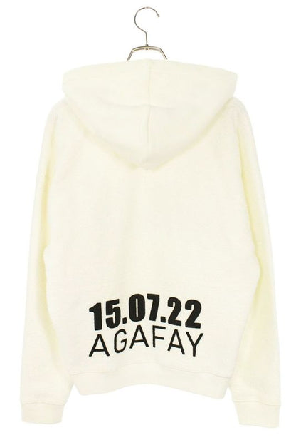 Saint Laurent Paris 23SS 729852 Y37gx Inside Out Logo Pullover Hoodie Men's XS