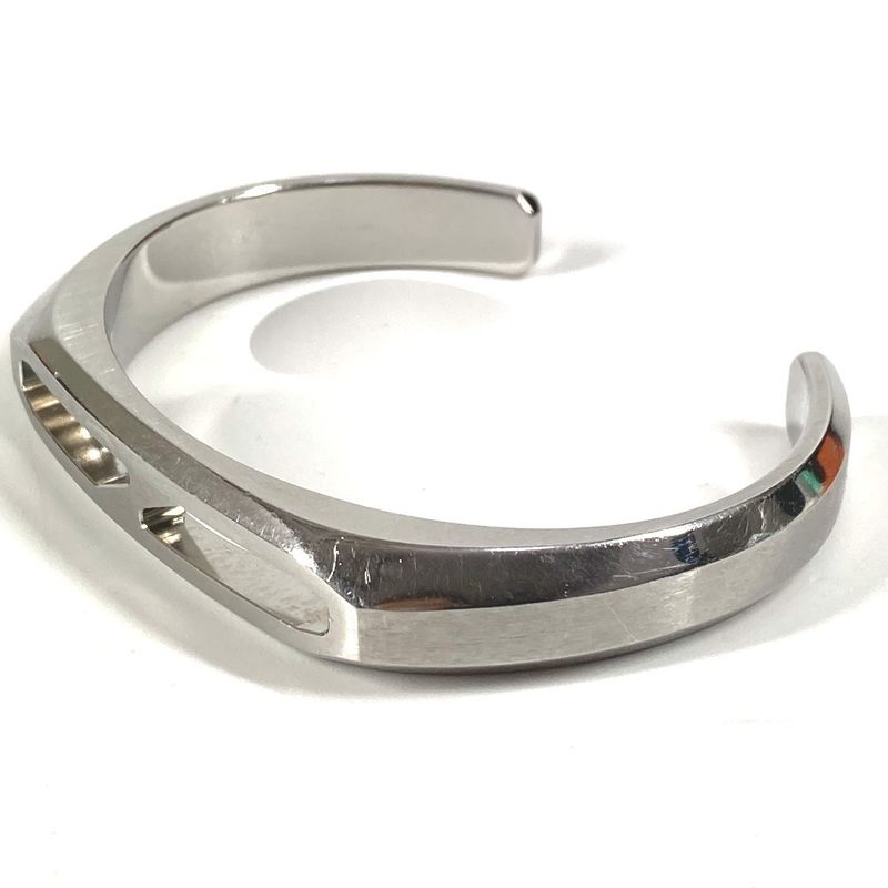 Hermes Bangle Delta Cuff Bangle SS Silver