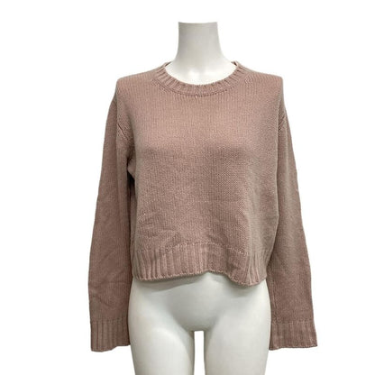 Dior/christian Dior Long Sleeve Sweater Size I 42 Women's 914s60tm013 Pink