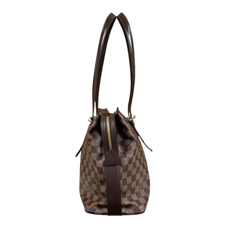 Louis Vuitton Chelsea Damier Tote Bag Damier Canvas N51119 Brown Unisex Louis