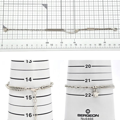 Versace Safety Pin Bracelet 14.5 Metal — view 7