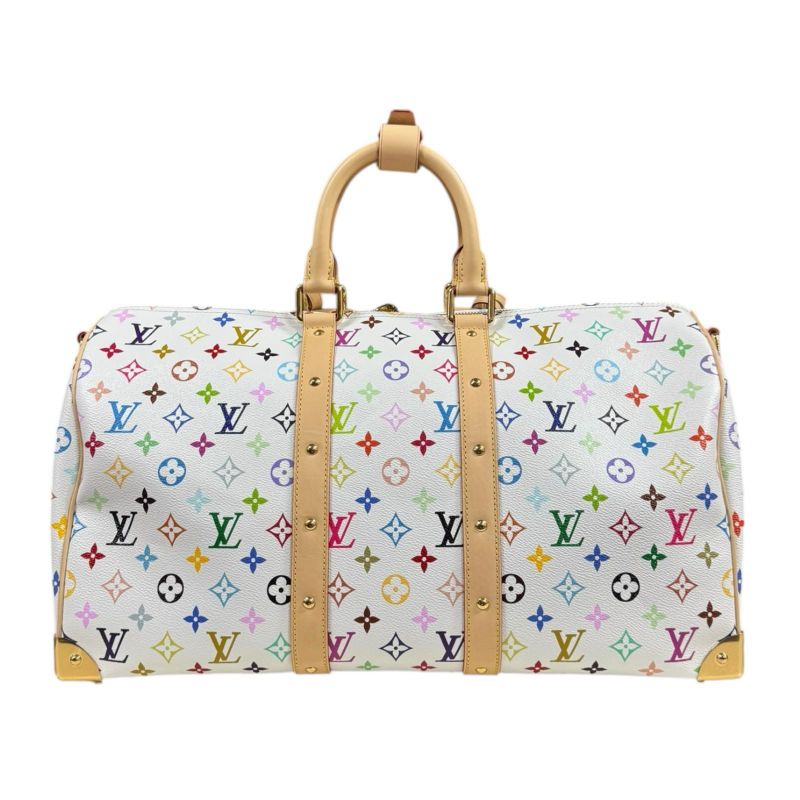 Louis Vuitton LV X TM Keepall Bandouliere 45 Monogram Multicolor Boston Bag