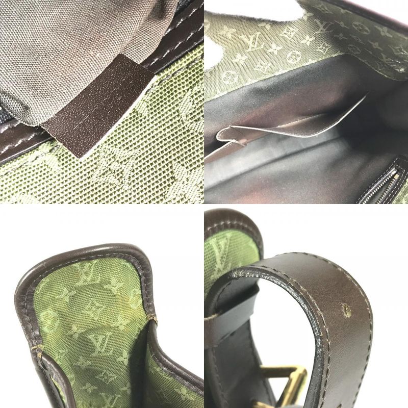 Louis Vuitton Shoulder Bag Buzas Marie Kate M92322 Monogram Mini Canvas Khaki