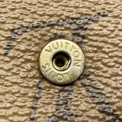 Louis Vuitton Trifold Wallet Monogram Reverse Portefeuille Dauphine Compact