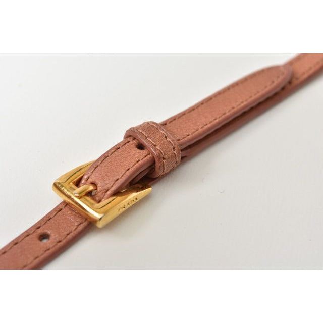 Prada Long Wallet Shoulder 1 M1437 Rose — view 2