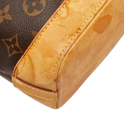 Louis Vuitton Monogram Lockit M40102 Brown PVC Leather Women's Louis Vuitton
