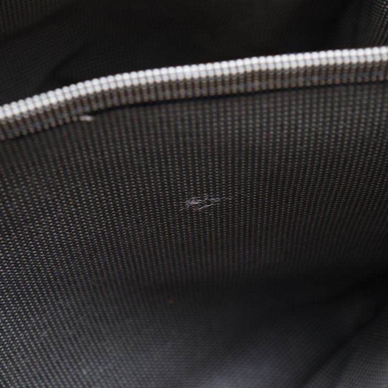 Hermes Yale Line MM Nylon Canvas Gray Unisex Tote Bag