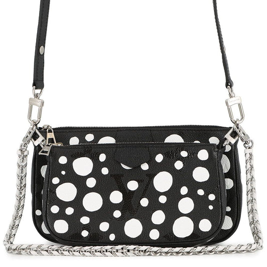 Louis Vuitton Shoulder Bag Monogram Empreinte Infinity Dot LV Yk Multi Pochette Noir Black