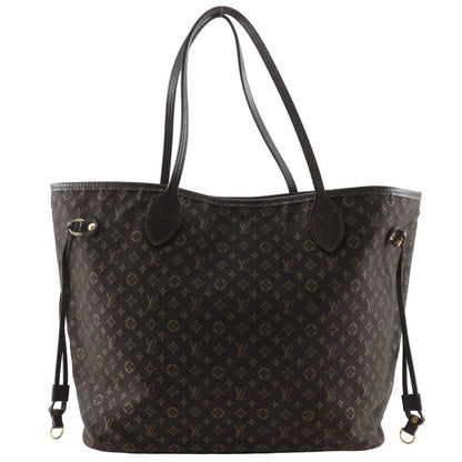 Louis Vuitton Neverfull MM Monogram Idylle Cotton Nylon Fuzan Brown