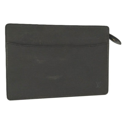 Louis Vuitton Clutch Bag Pochette Homme Epi Noir Black