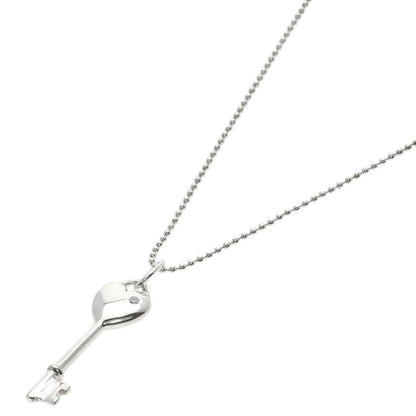 Tiffany & Co. Heart Key Diamond Necklace