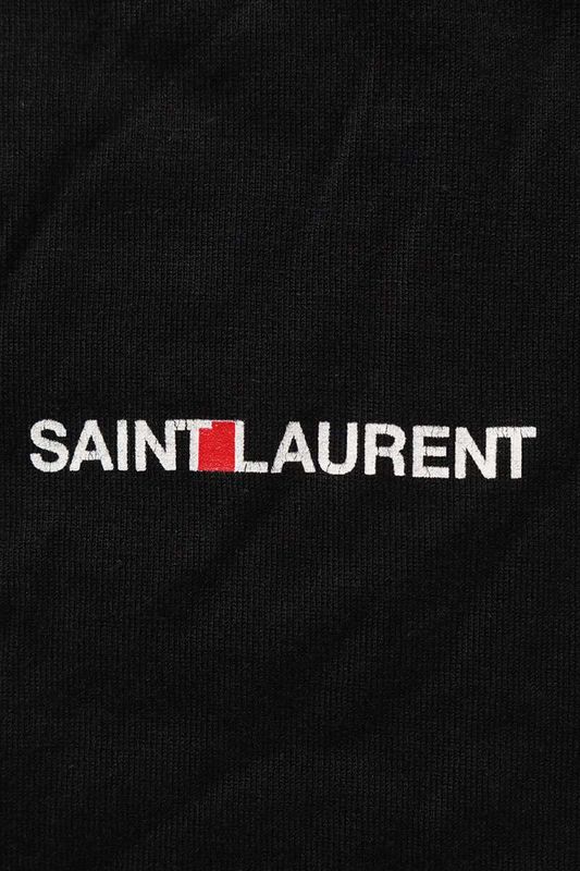 Saint Laurent Paris 464572 Yb1en Classic Logo T-shirt Men's L