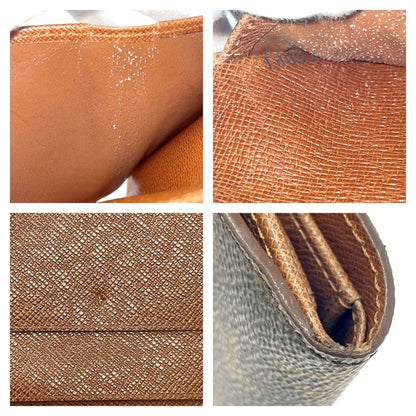 Louis Vuitton M61652 Monogram PVC Porte Monnaie Vie Carte Cles Di Brown