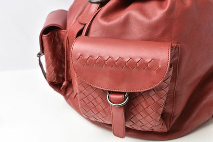 Bottega Veneta Backpack Sac Unisex Bottega Veneta Intrecciato Leather Dah Cles