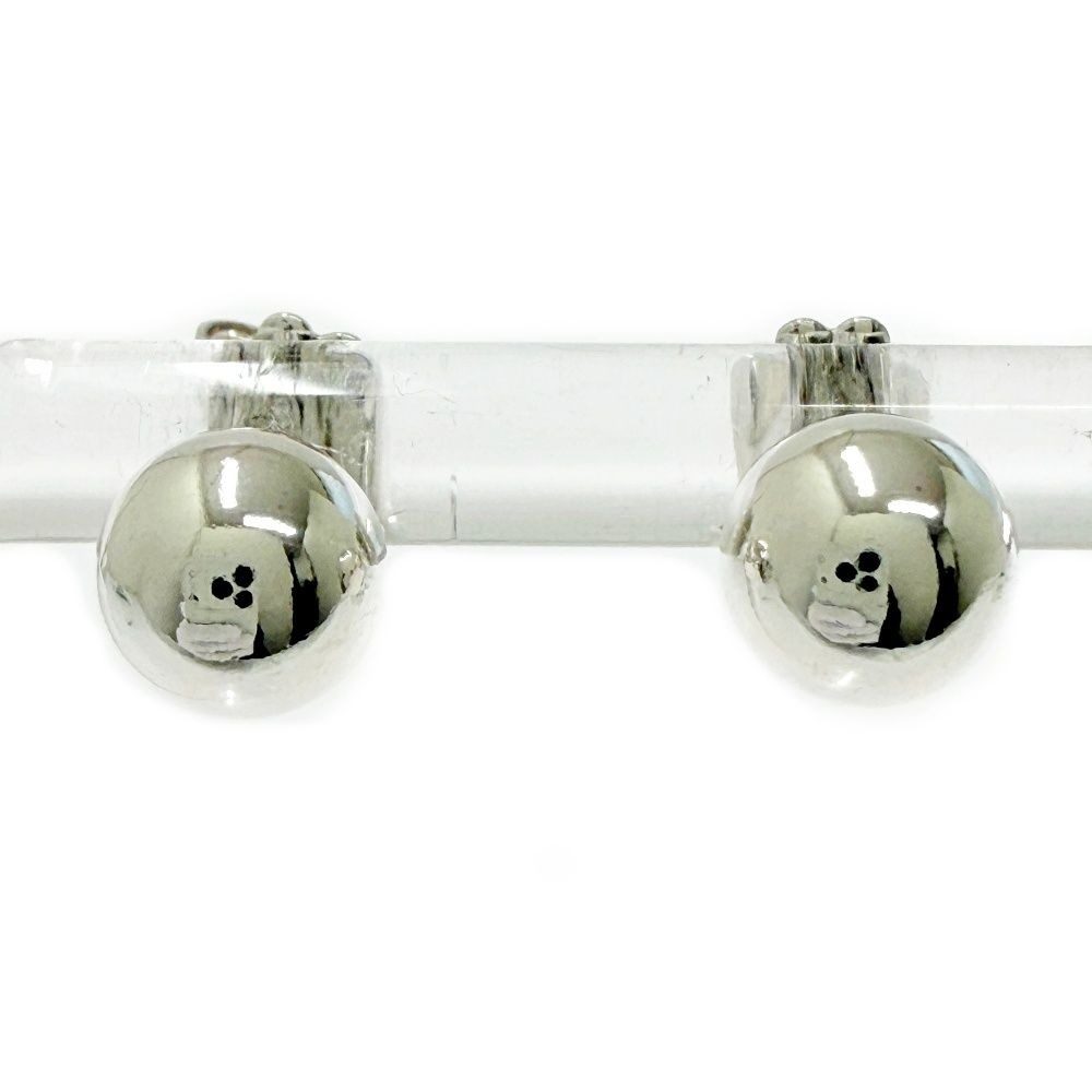 Tiffany & Co Silver Ball Earrings 925 Engraved