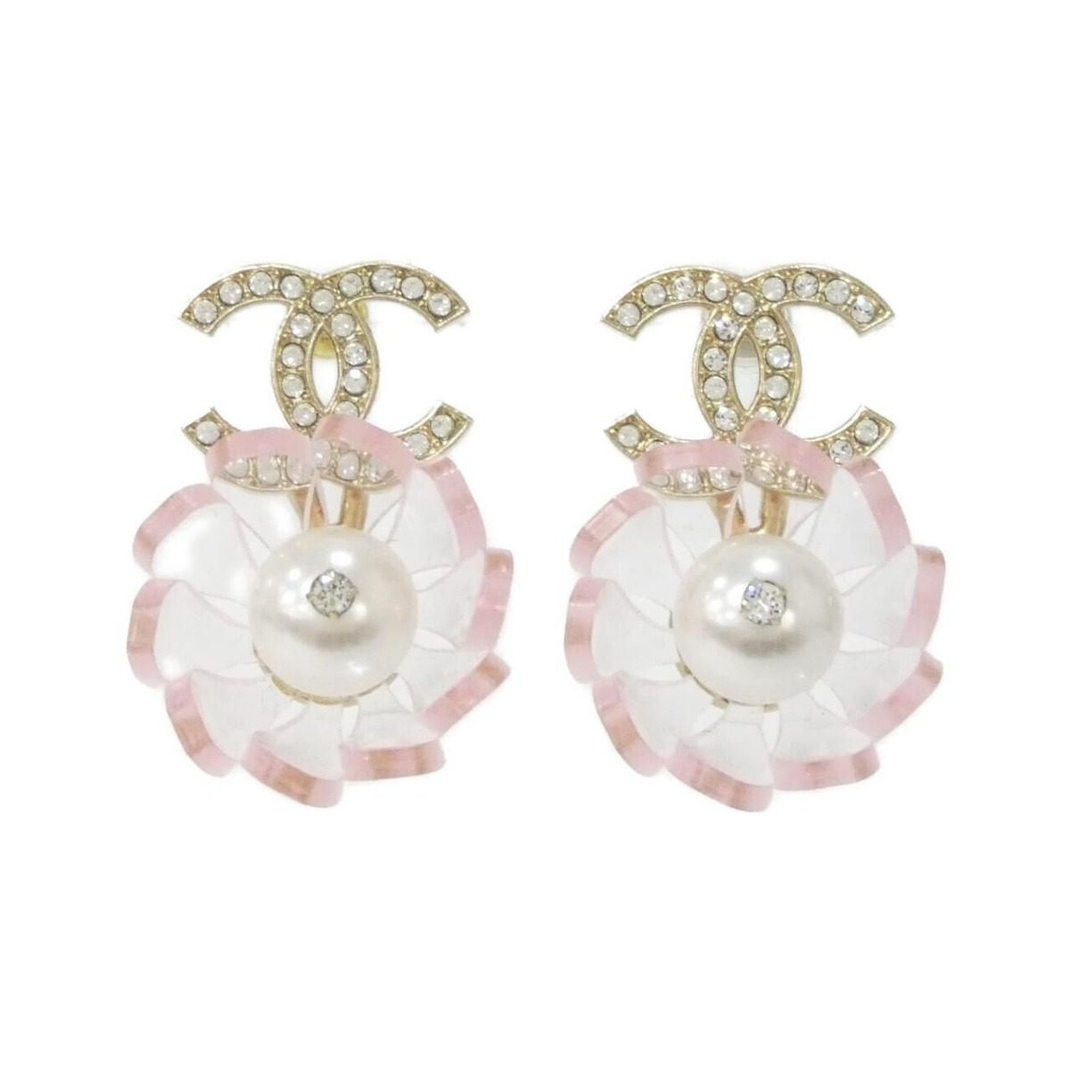 Chanel Earrings Pink