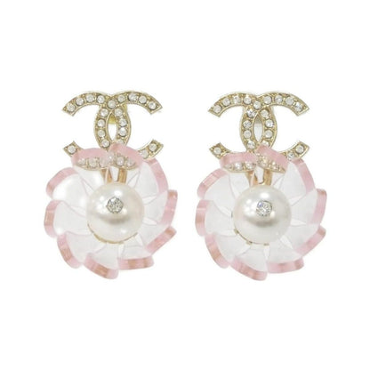 Chanel Earrings Pink