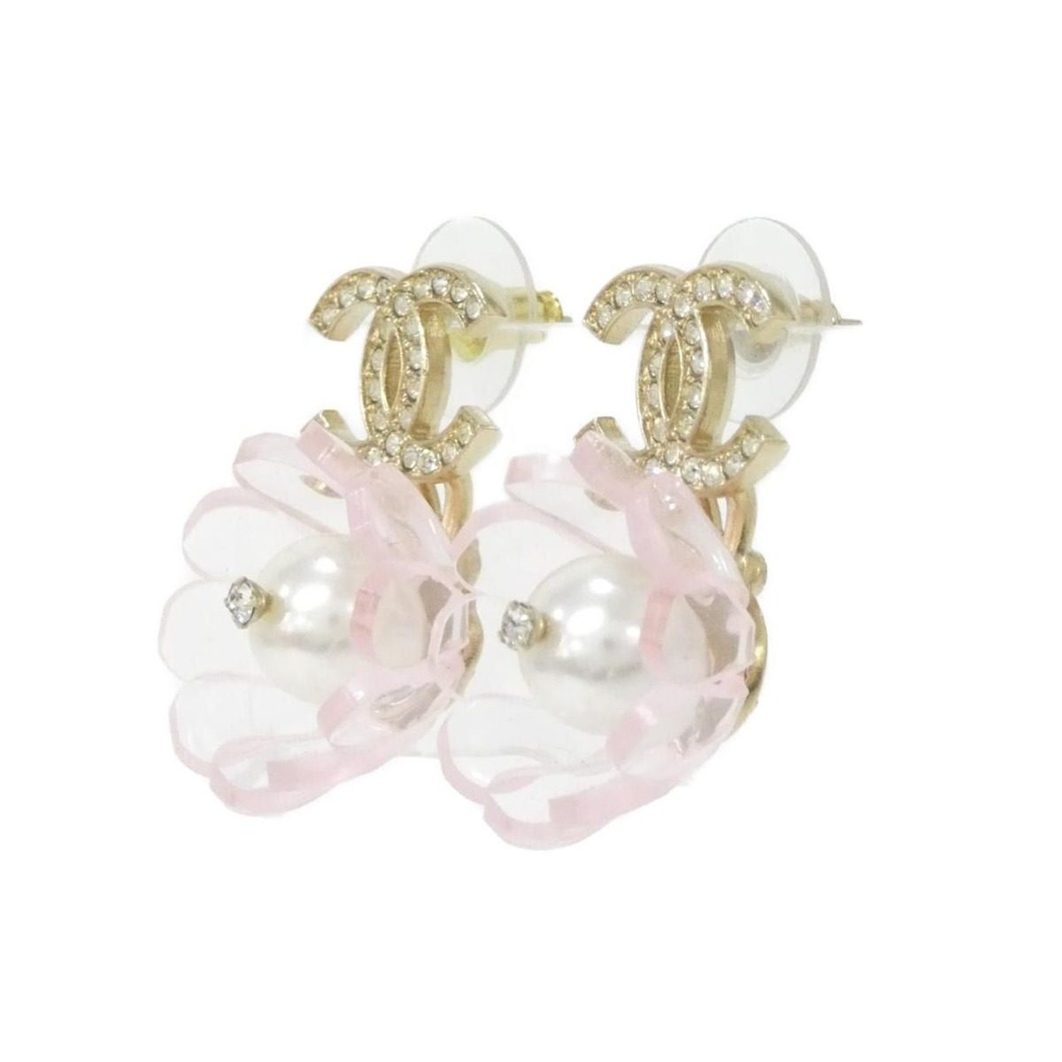 Chanel Earrings Pink — view 2