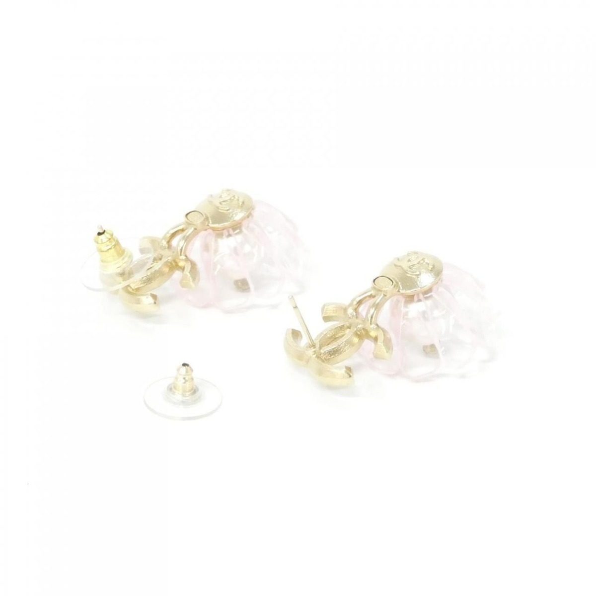 Chanel Earrings Pink — view 3