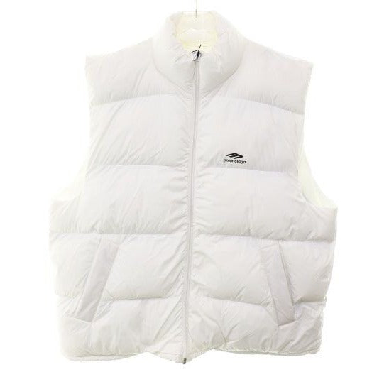 Balenciaga Skiwear Sports Icon White 46 Ski Wear Sleeveless Puffer Vest