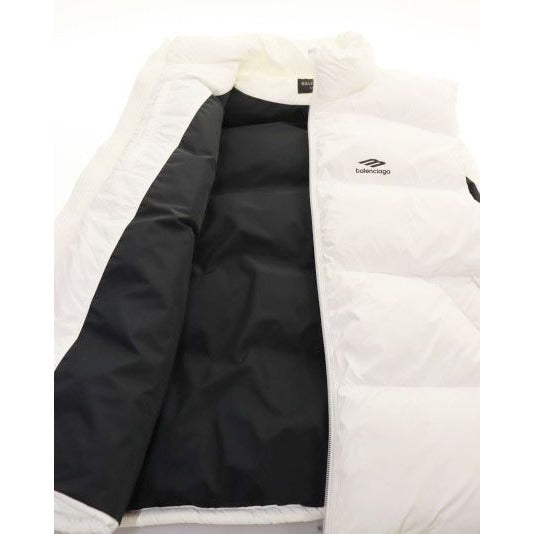 Balenciaga Skiwear Sports Icon White 46 Ski Wear Sleeveless Puffer Vest — view 6
