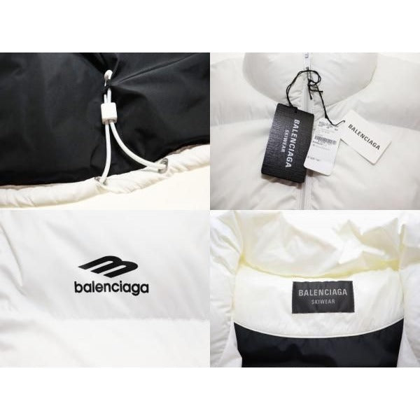 Balenciaga Skiwear Sports Icon White 46 Ski Wear Sleeveless Puffer Vest — view 8