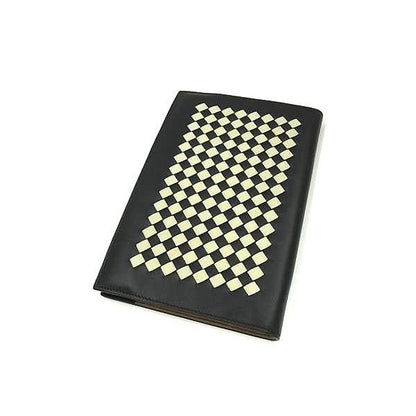 Bottega Veneta Intrecciato Leather Notebook Stationery Black Fl9564 — view 2