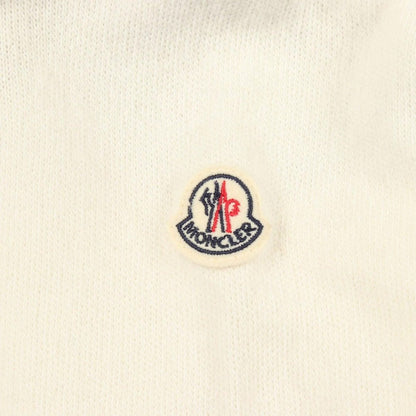 Moncler Down Jacket Knit Contrast Kids Ivory Wool — view 6