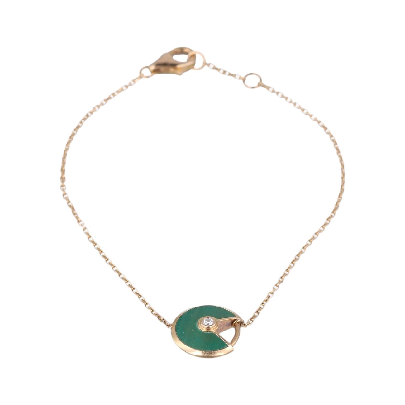 Cartier Amulet de Green Gold Bracelet