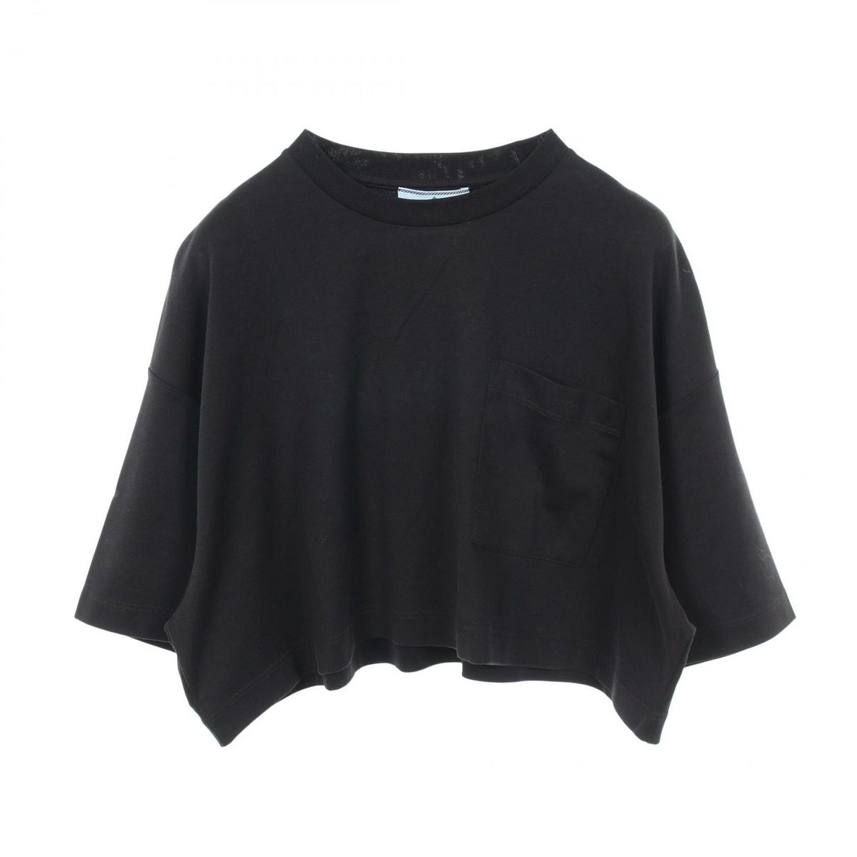 Prada Short Sleeve T-Shirt Cropped Length Cotton