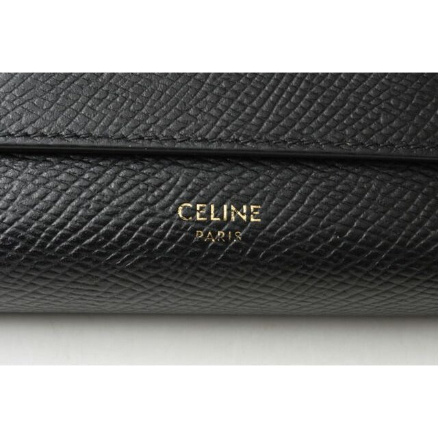 Celine Wallet Mini Trifold Black Small — view 3