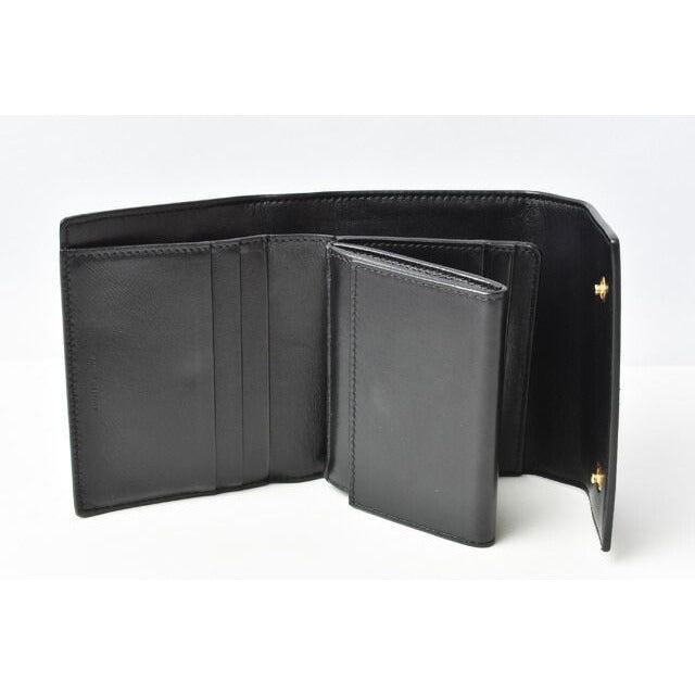 Celine Wallet Mini Trifold Black Small — view 4