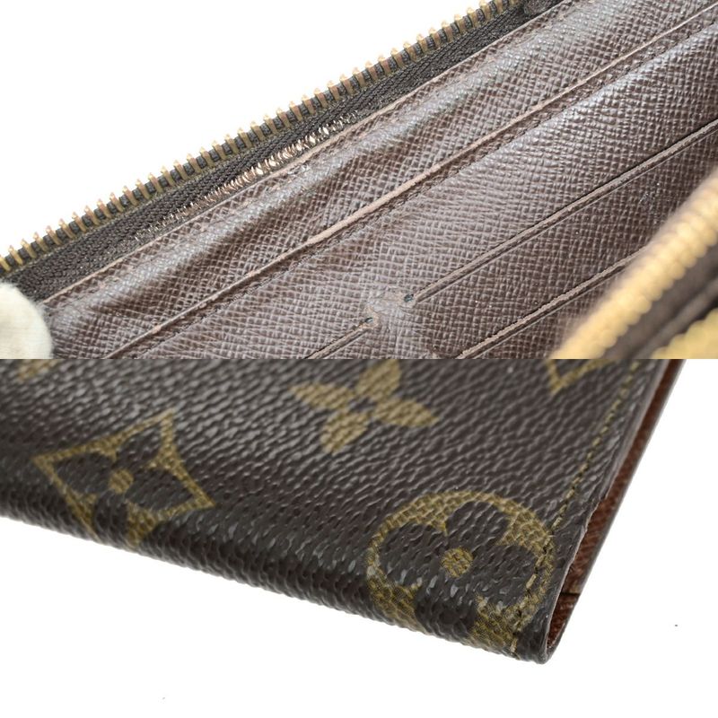 Louis Vuitton 3 Sets Of Wallets Monogram Damier Ebène Epi Leather Brown Blue