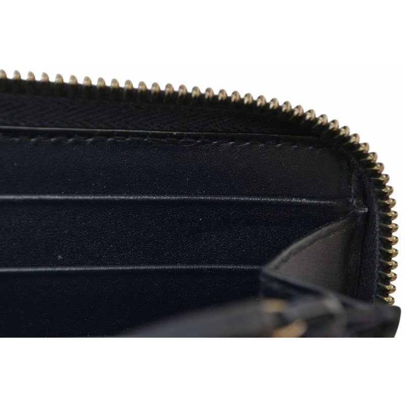 Gucci Wallet Long Round Zipper Webline Guccissima Dark Navy Red — view 11