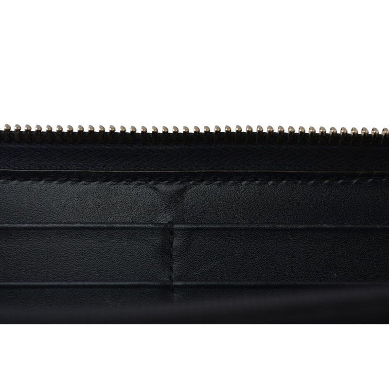 Gucci Wallet Long Round Zipper Webline Guccissima Dark Navy Red — view 12
