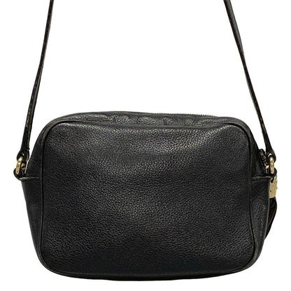 Gucci Shoulder Bag Soho 308364 Black Leather