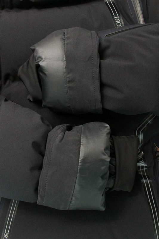 Dior 213c402a5093 Logo Tape Half Zip Pullover Down Jacket Men's 44