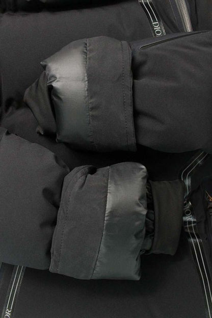 Dior 213c402a5093 Logo Tape Half Zip Pullover Down Jacket Men's 44