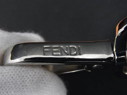 Fendi Strap You Leather Studded Shoulder Strap For Bags Beige Fs2581