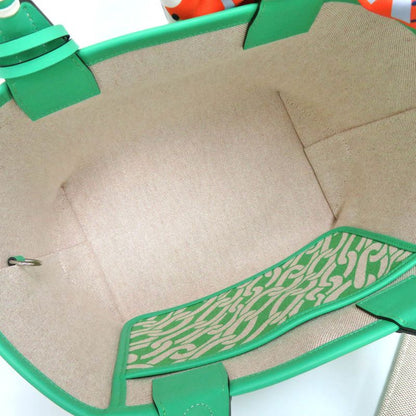 Hermes Sac Steeple 25 H084533ckaa Vert Comics Tote Bag Green