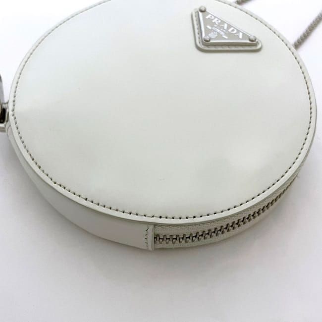 Prada Chain Shoulder Bag F22966 White 1na003
