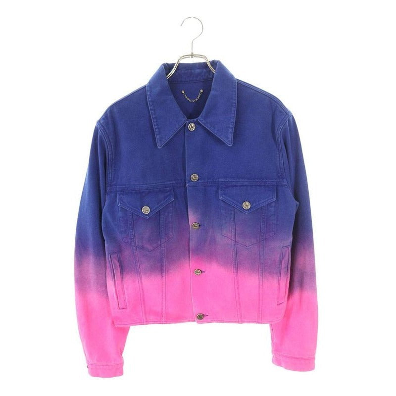 Louis Vuitton Amen Break Cropped Gradient Denim Jacket