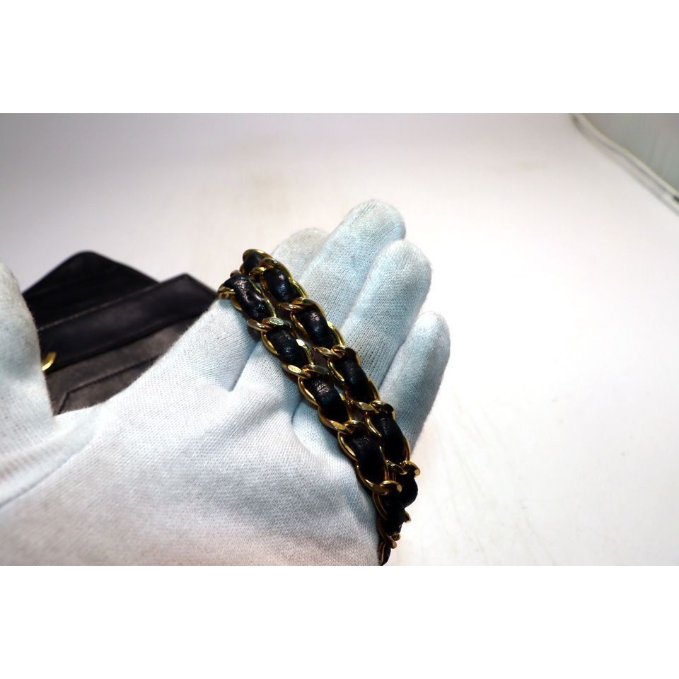 Chanel Stitch Leather Chain Shoulder Bag — view 5