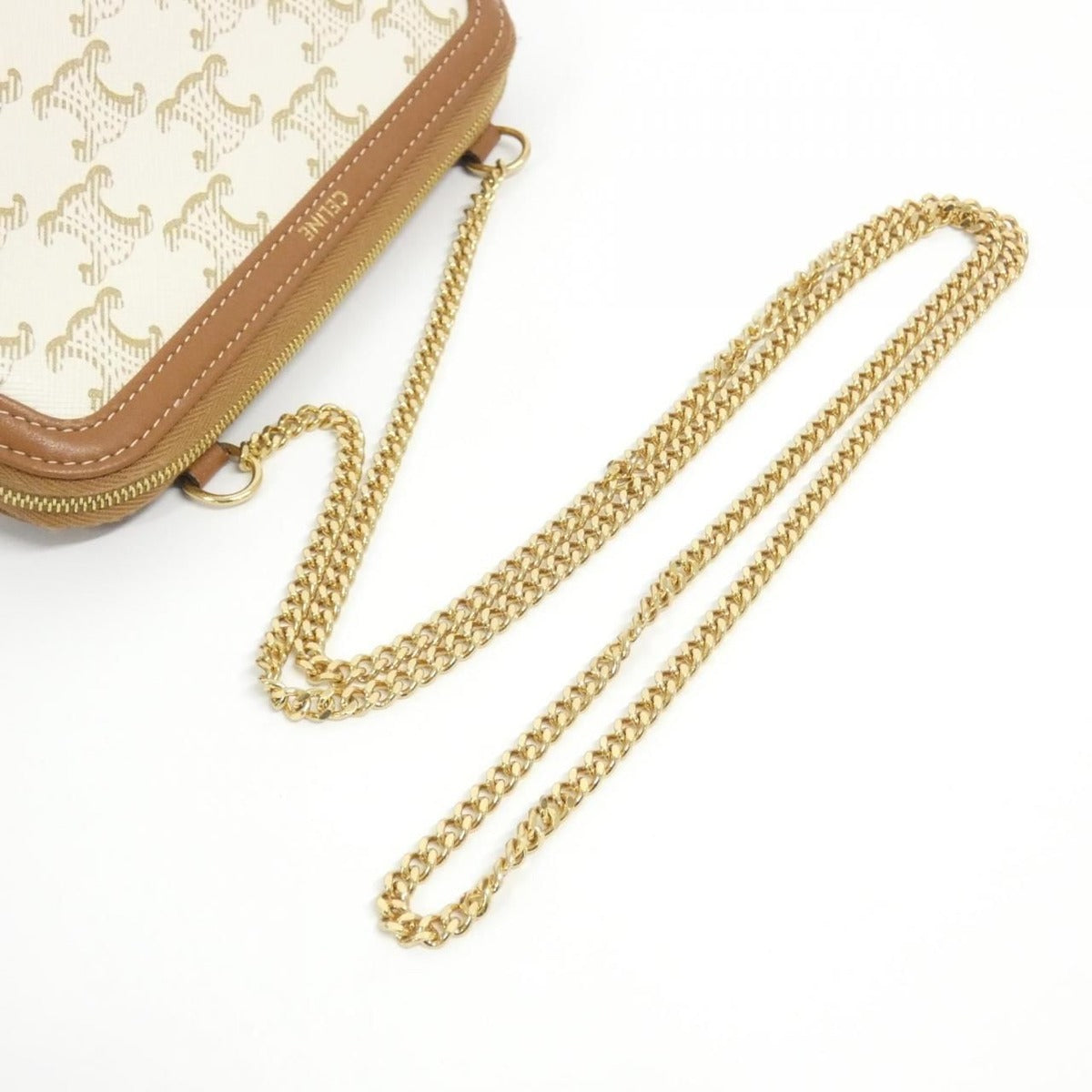 Celine Chain Clutch Shoulder Bag — view 6