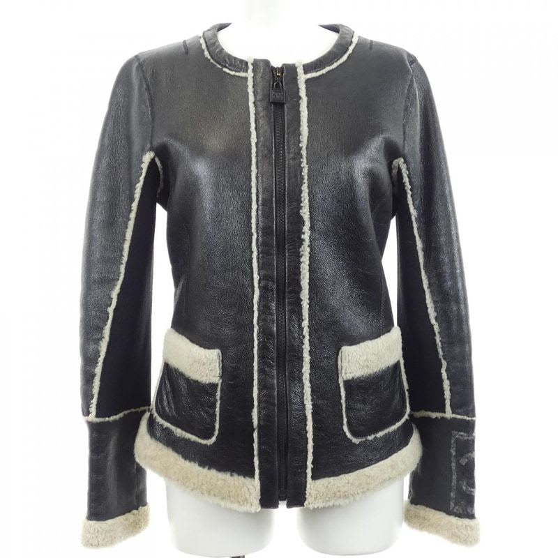 Chanel 08 a Shearling Jacket