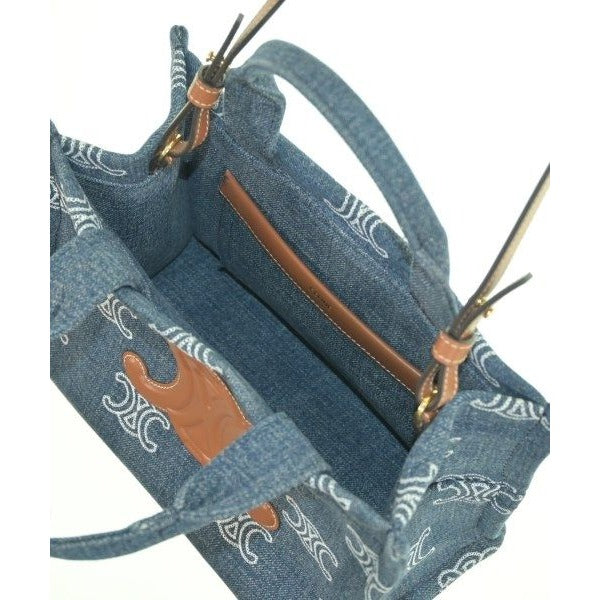Celine Handbag Denim Blue — view 4