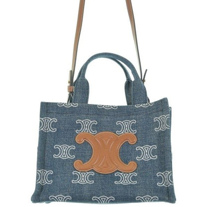 Celine Handbag Denim Blue