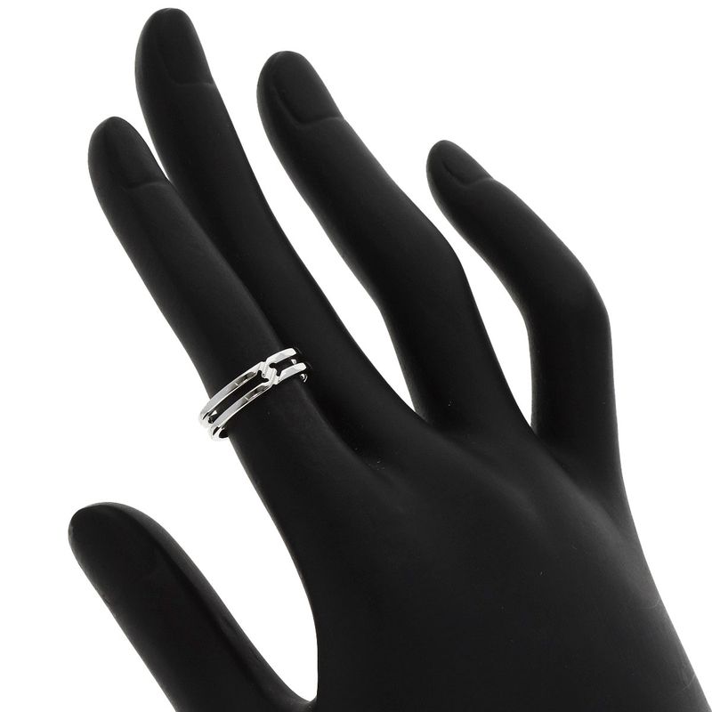 Gucci Infinity #7 Ring - 18K White Gold Ladies