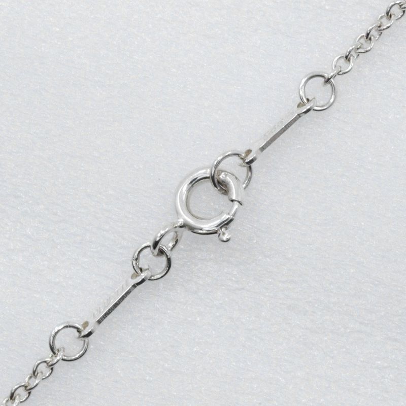 Tiffany & Co Open Heart Elsa Peretti 925 Silver Ladies 6.7g Necklace